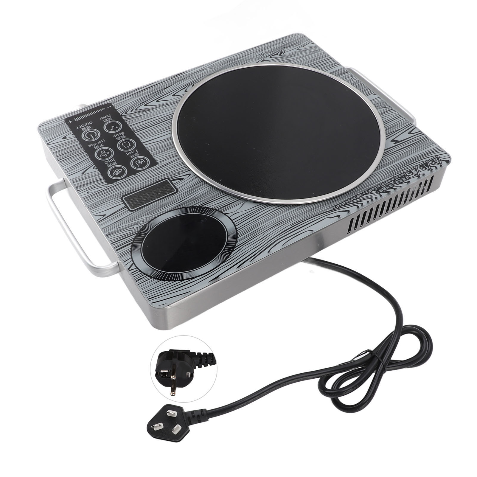 Induction Cooktop Portable - Elektrische inductiekookplaat Touch Control Enkele brander