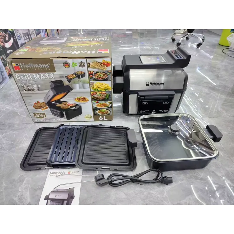 Air Fryer - Hoffmans 6L 3000W Digitale Airfryer Multifunctionele