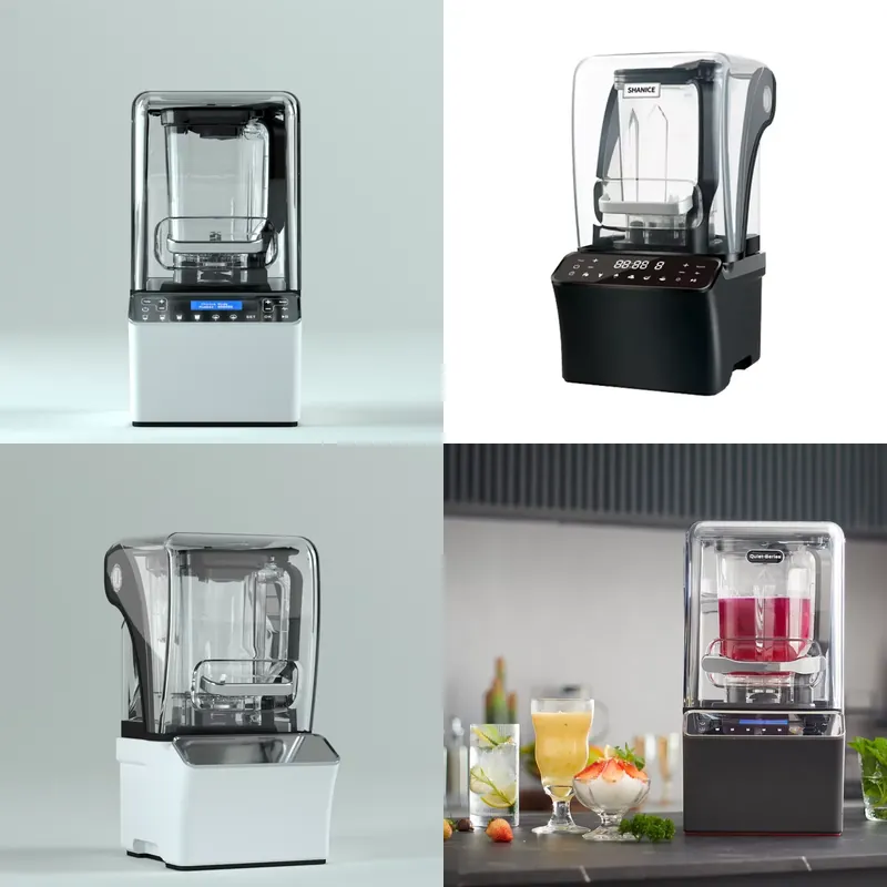 Blender - Zware commerciële multifunctionele vacuüm smoothieblender met