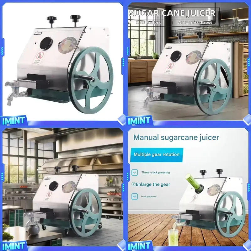 Juicer - Handmatige mobiele suikerrietpers, populaire verkoop, handbediende
