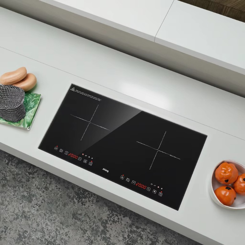 Induction Cooker - 4400W Inductiekookplaat 2-pits Touch Bediening Elektrische