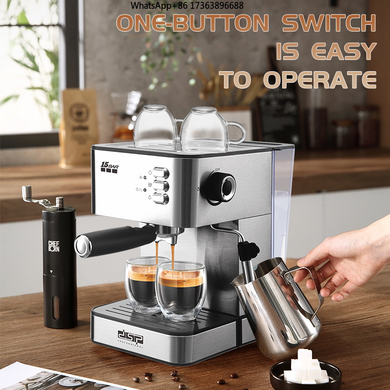 DSP 15 Bar Espresso Koffiemach - Coffee Maker recensie en prijs