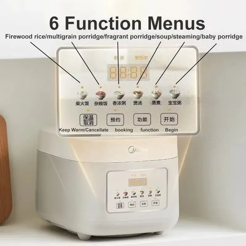 Midea Gezonde Rijstkoker 3L Ge - Rice Cooker recensie en prijs
