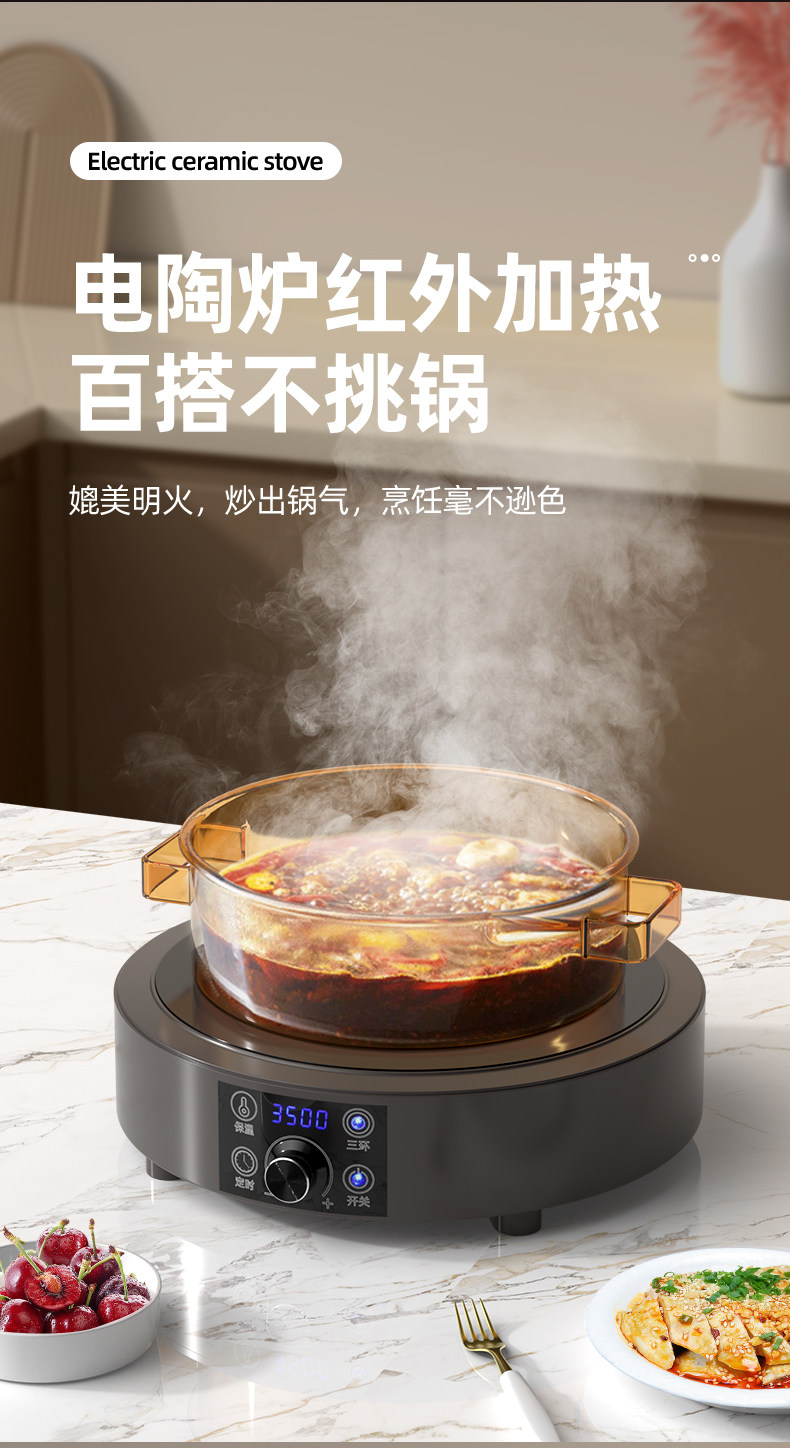 Draagbaar elektrisch keramisch - Induction Cooktop Portable recensie en prijs