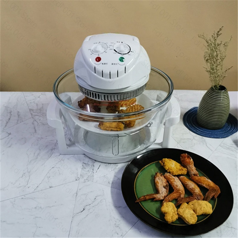 Glazen Airfryer Lichtgolfoven  - Air Fryer recensie en prijs