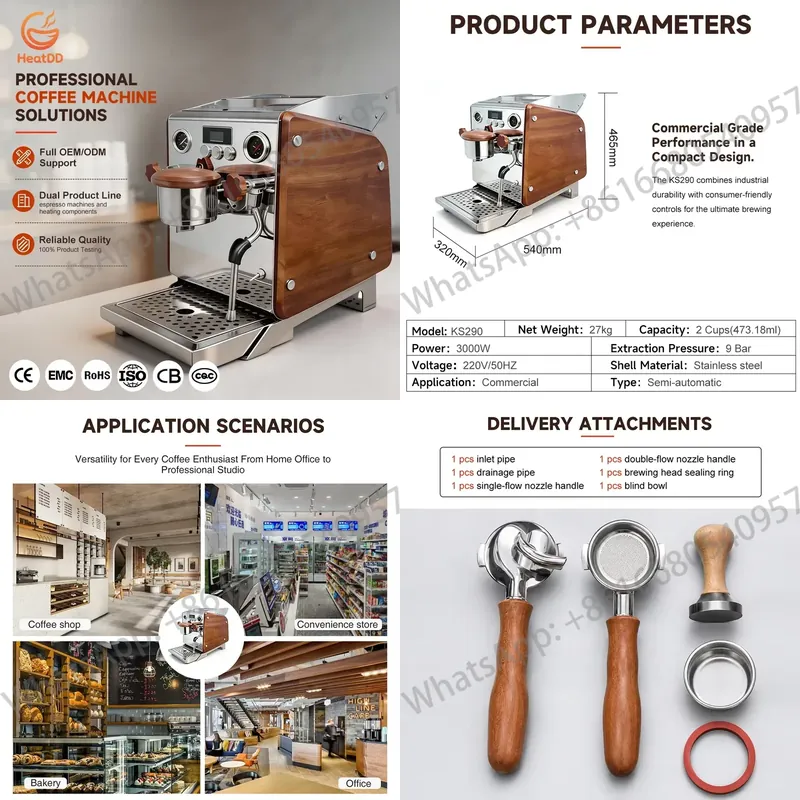 Hoge Efficiëntie Commerciële H - Coffee Maker recensie en prijs