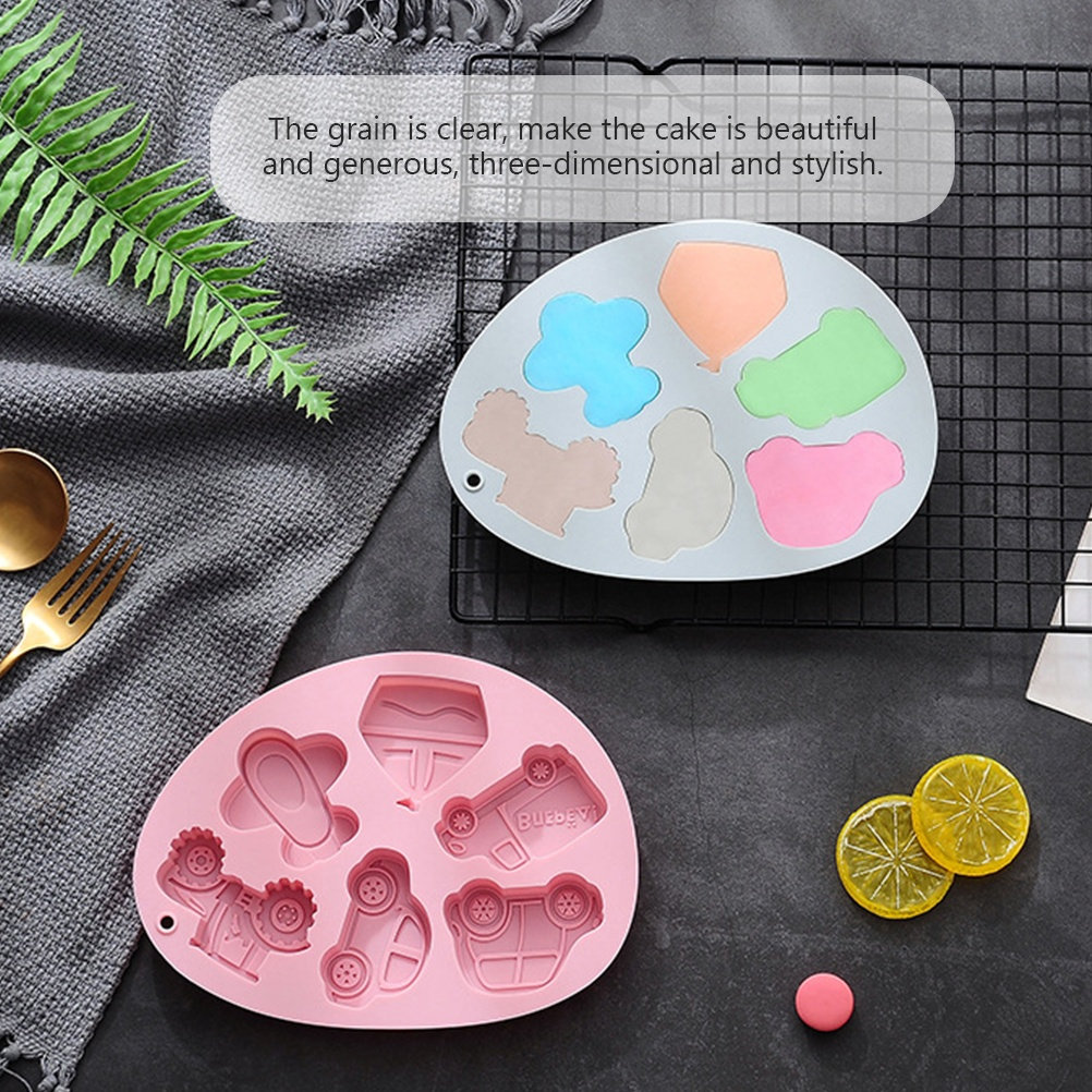 2 stuks 3D siliconen voertuig  - Microwave Oven recensie en prijs