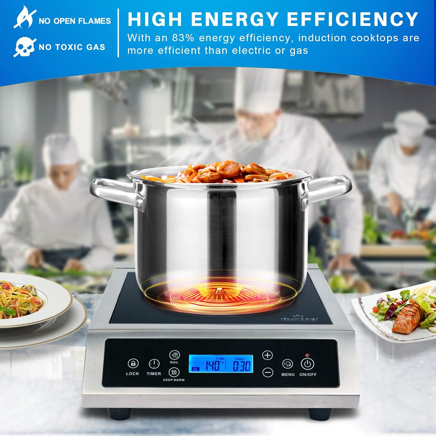 Professionele draagbare induct - Induction Cooktop Portable recensie en prijs