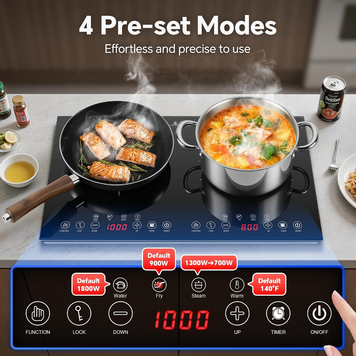 Draagbare inductiekookplaat me - Induction Cooktop Portable recensie en prijs