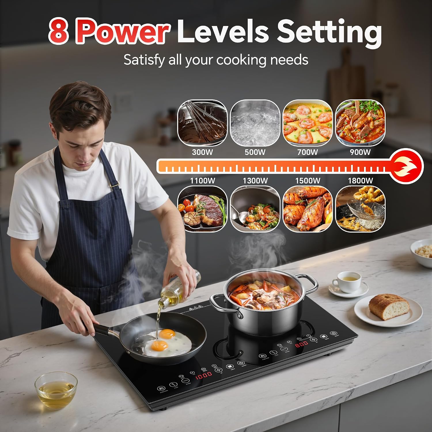 Draagbare inductiekookplaat me - Induction Cooktop Portable recensie en prijs