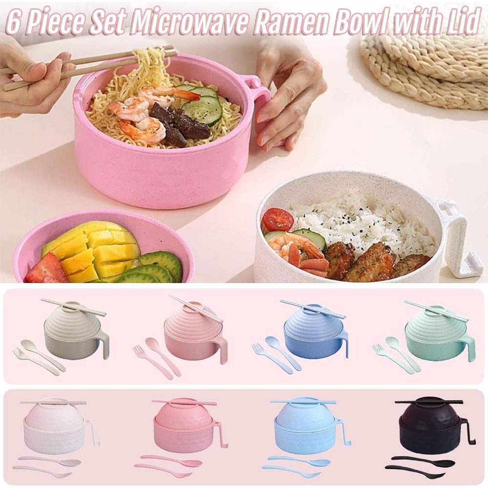Magnetron Ramen Bowl 6-delige  - Rice Cooker recensie en prijs