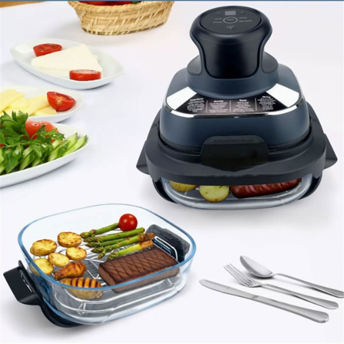 update. 3 stuks roestvrijstale - Air Fryer recensie en prijs