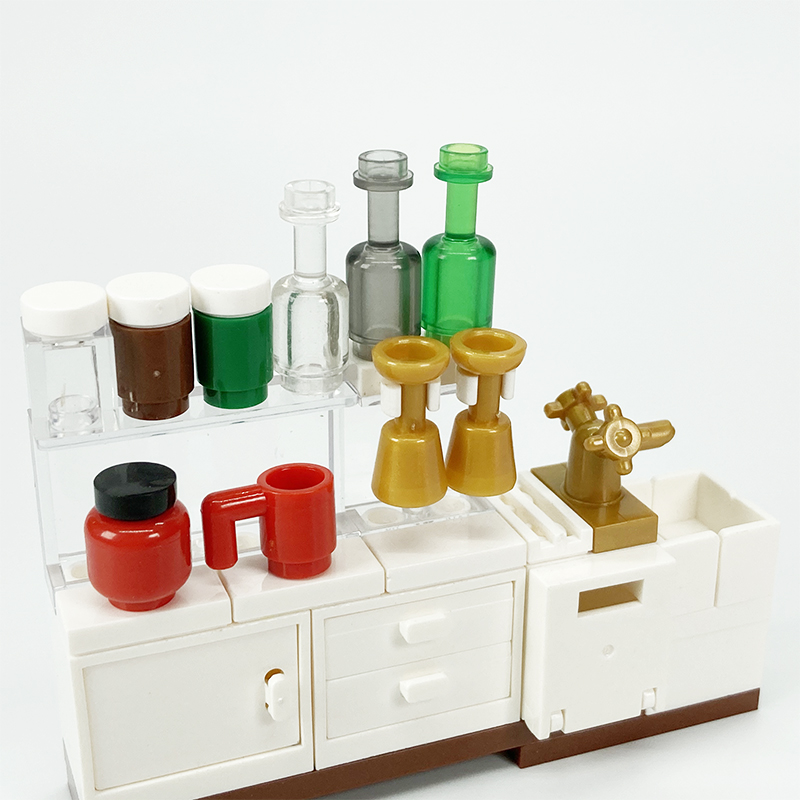 Moc Block Creatief Speelgoed K - Kitchen Appliances Cabinet recensie en prijs