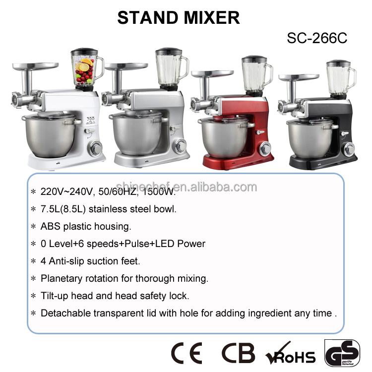Elektrische 7.5L 8.5L Deegmixe - Stand Mixer recensie en prijs