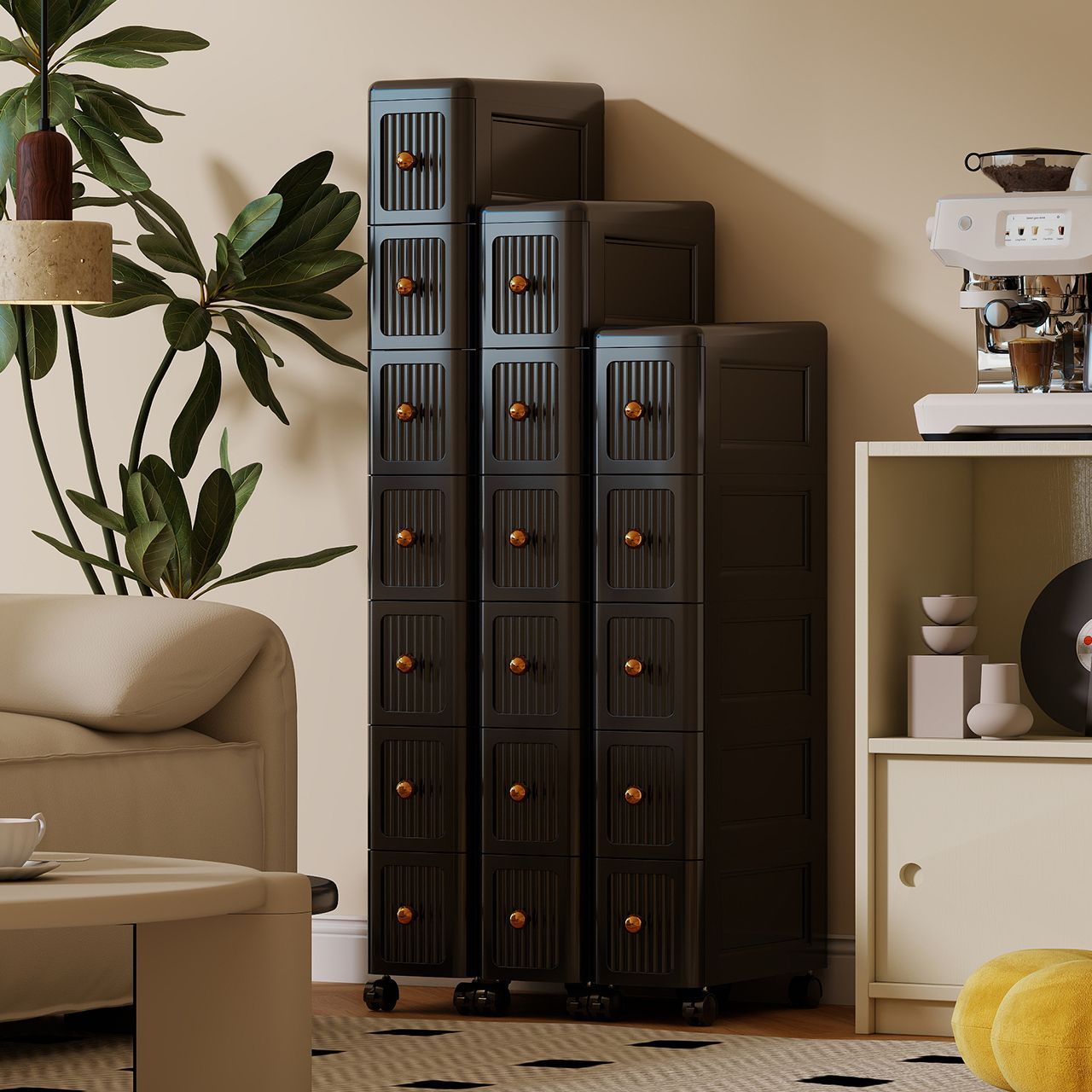 15 cm smalle opbergkast met la - Kitchen Appliances Cabinet recensie en prijs
