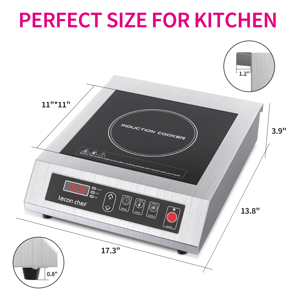 Lecon Chef Inductiekookplaat C - Induction Cooktop Portable recensie en prijs