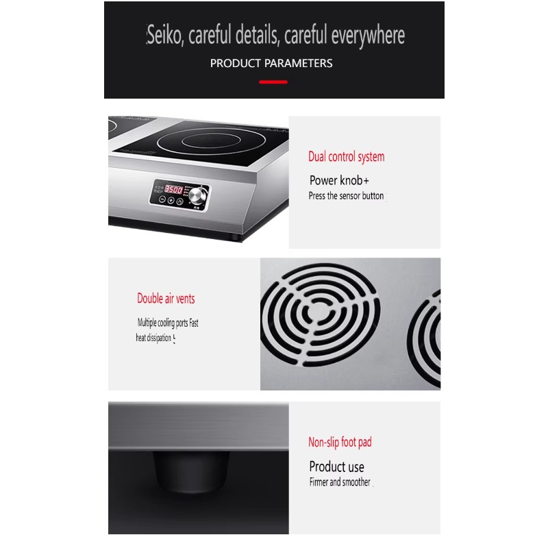 Draagbare elektrische inductie - Induction Cooktop Portable recensie en prijs