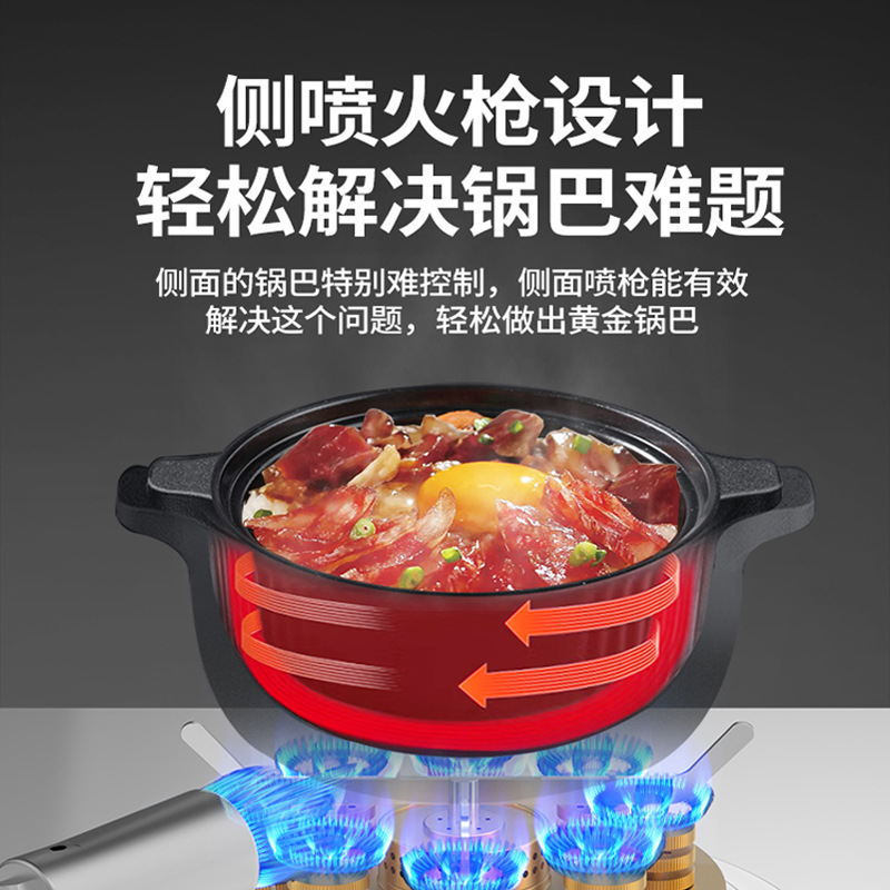 Commerciële gasroterende kookp - Rice Cooker recensie en prijs