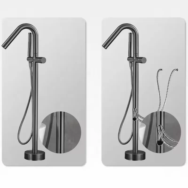 Koperen vrijstaande bad-douche - Stand Mixer recensie en prijs