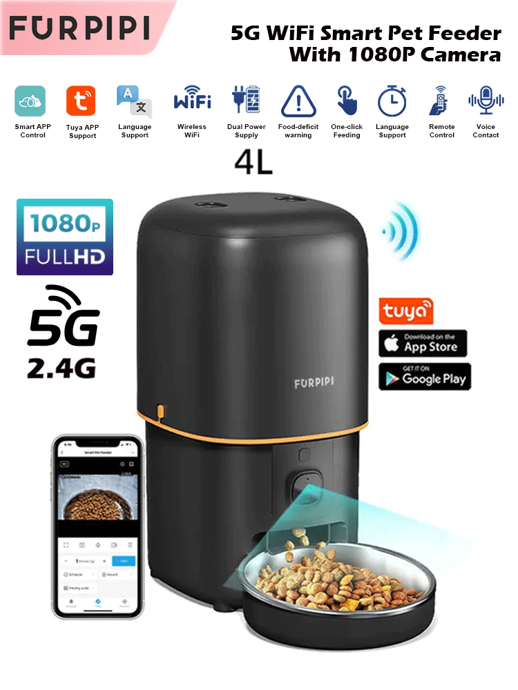 Automatische kattenvoeder met  - Kitchen Appliances Video recensie en prijs