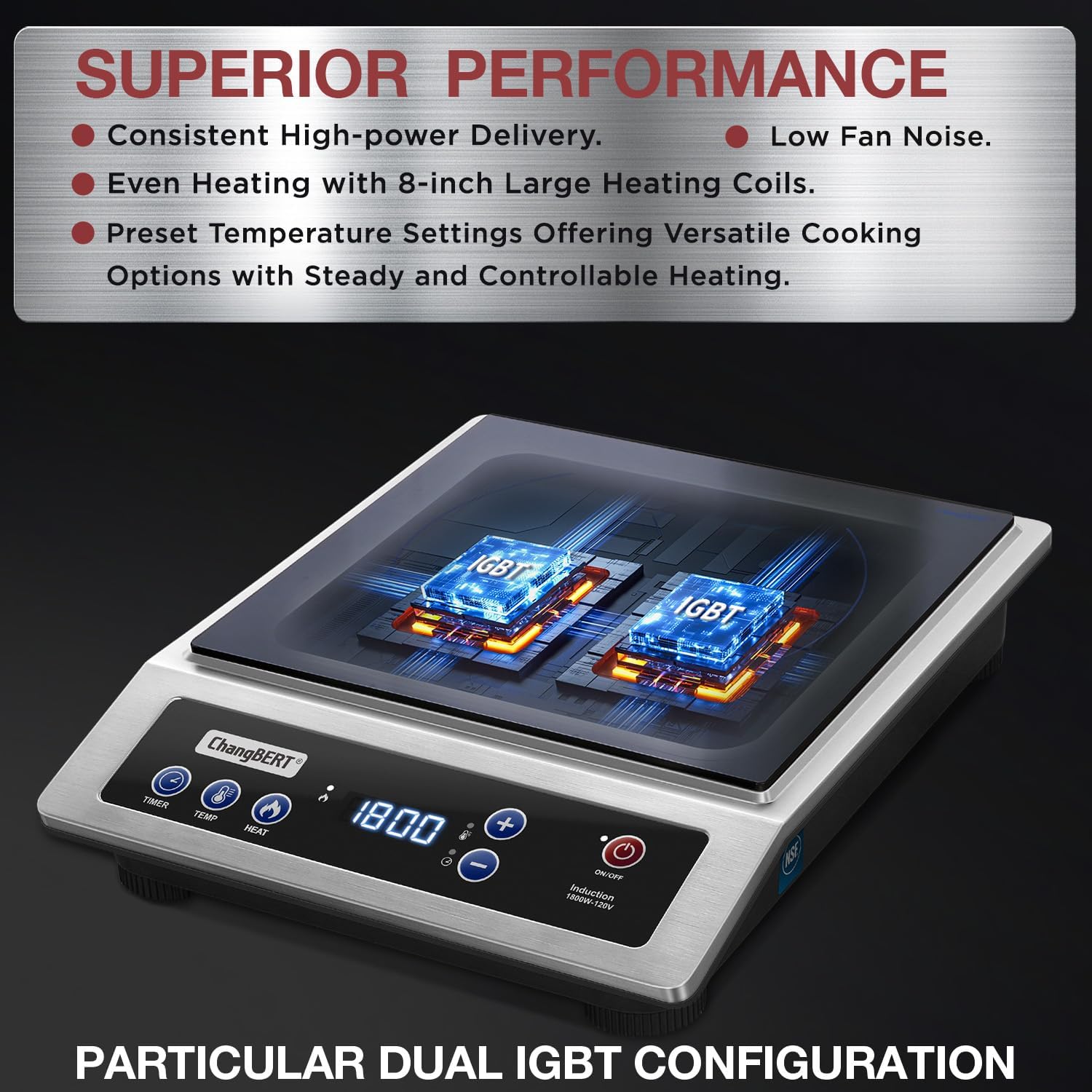 Inductiekookplaat, draagbare k - Induction Cooktop Portable recensie en prijs