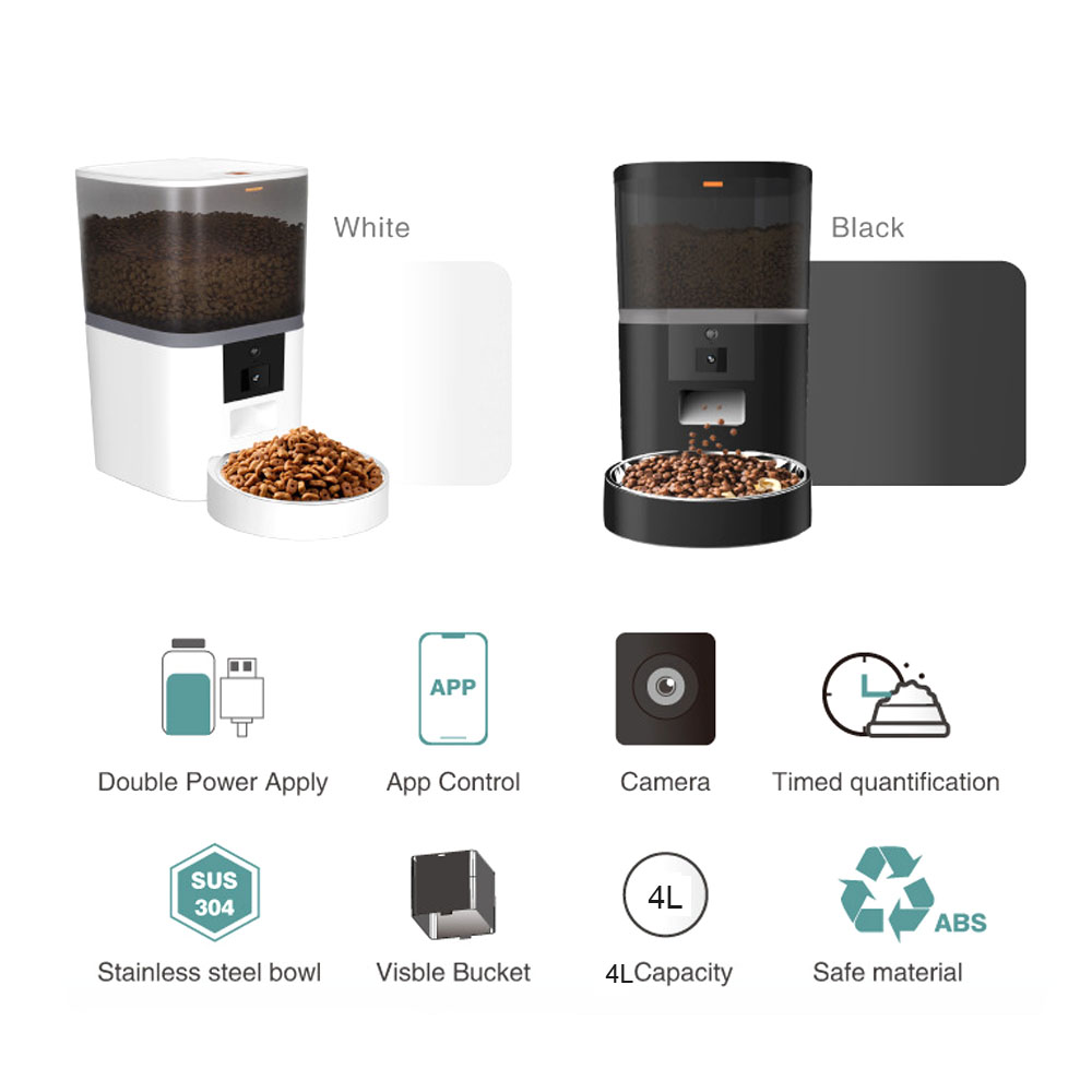 4L Smart Pet Feeder met grote  - Kitchen Appliances Video recensie en prijs